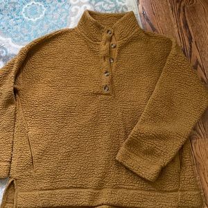 Aerie button up Sherpa